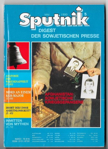 Sputnik zeitschrift udssr - zeitschrift,