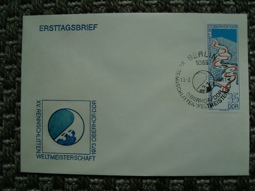 Ddr brief umschlag fdc - ddr,