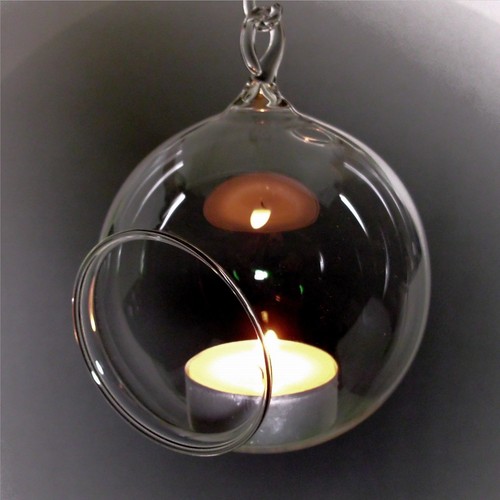 Windlicht glaskugel teelicht - windlicht,