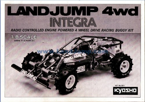 Vintage kyosho land jump used