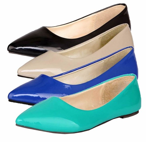 Damen flache pumps lack - damen,