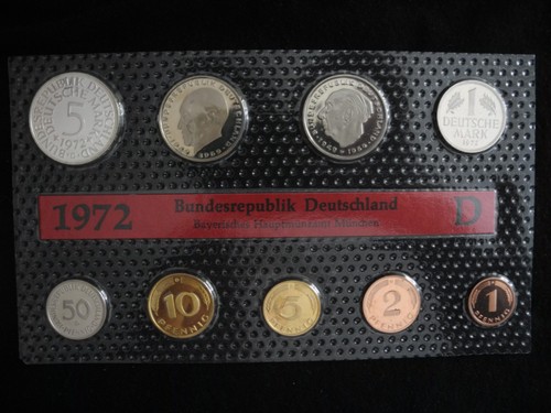 Deutschland kursmünzensatz - deutschland,