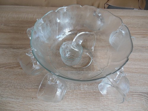 Bowle set aus stabilem - bowle,