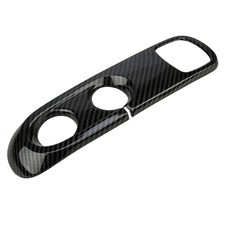 Kohlefaser Stil Schalttafel Abdeckung Blende für Smart Fortwo 451 2009-2015