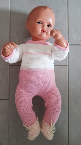 Babypuppe 1960er jahre - babypuppe,