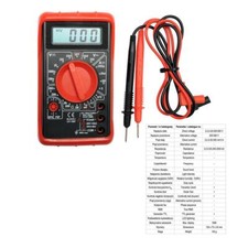 Universal Messgerät LCD Digital Multimeter Multimeßgerät Amperemeter Ohmmeter 
