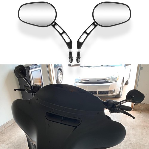 Schwarz motorrad rückspiegel - schwarz,