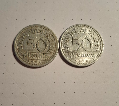 Pfennig münze weimarer - 50,