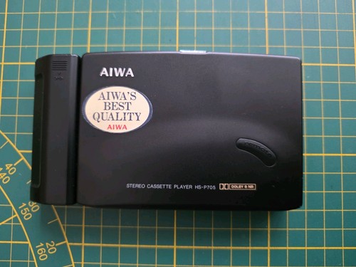 Aiwa p705 stereo cassette - hs-p705,