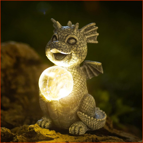 Drachen figuren gartendeko - figuren,