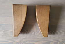 4 Hasena Füße Bettfüße für Bett Woodline Buche Walnuss 20cm Neu Cima