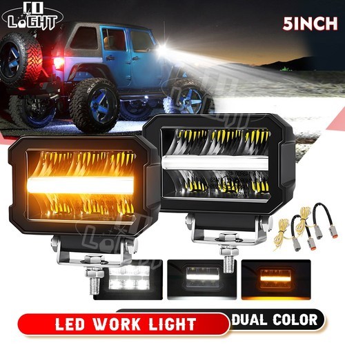Led arbeitsscheinwerfer 12v - 2x,