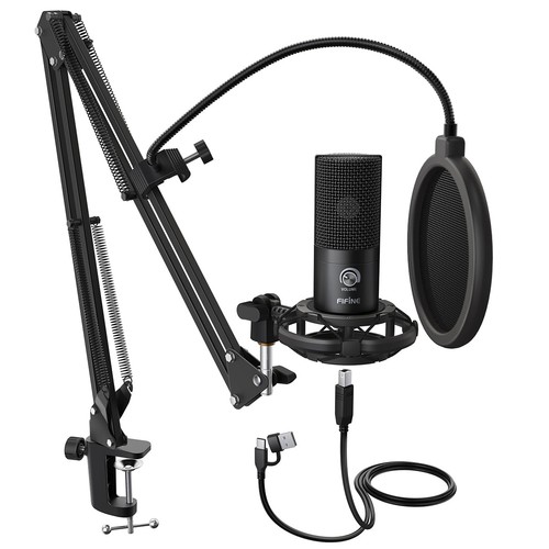 Microfono condensador usb con - microfono,
