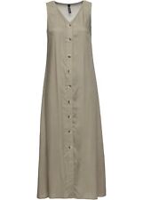 Kleid mit Hornimitatknöpfen