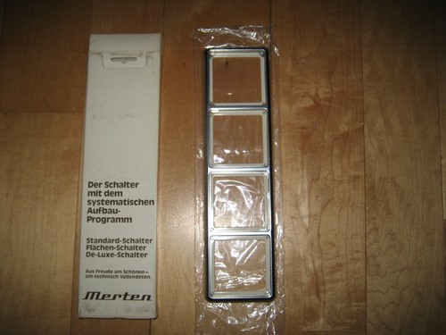 Merten fläche fach rahmen - merten, 4-fach