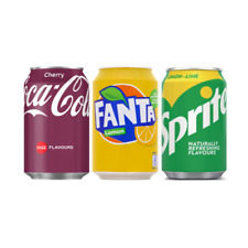 Coca Cola Cherry, Fanta Lemon
