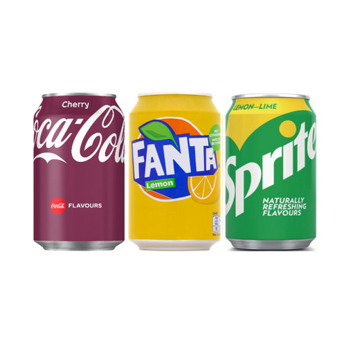Coca cola cherry fanta - cola, cherry,