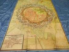 Festungsplan Hannover um 1740