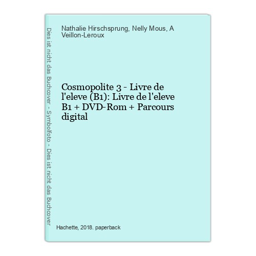 Cosmopolite livre de - 3,