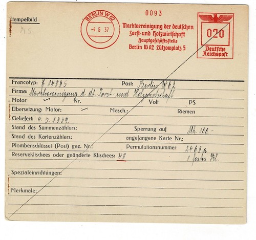 Berlin 1937 forst - 1937,
