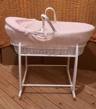 Moseskorb Baby mit Matratze von Claire de Lune mit Gestell