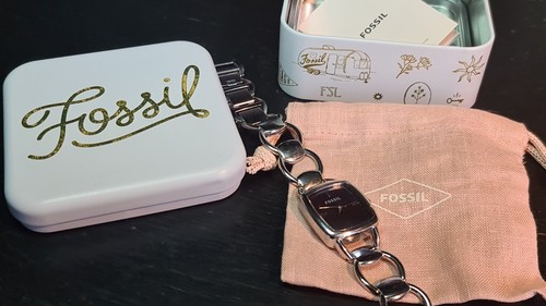 Fossil damenuhr mit schmuckbox - damenuhr,