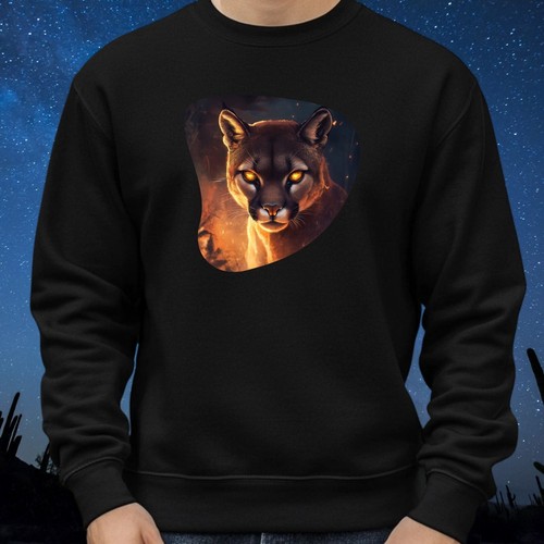 Puma leuchtenden augen - puma,