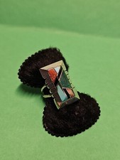 Indianerschmuck Ring Inlay, Zuni- Indianer