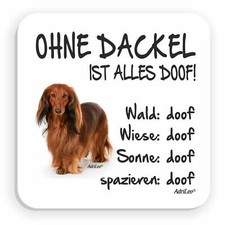 Kühlschrankmagnet "Ohne