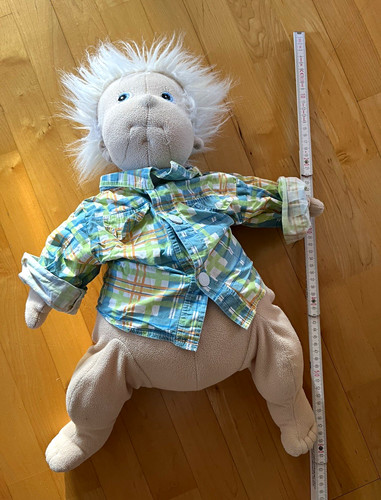 Stoffpuppe kariertes - stoffpuppe,