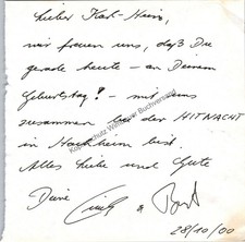 Original Autogramm Cindy &