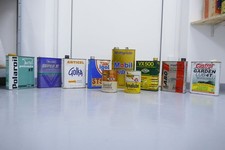 10 Stk alte Öldosen Mobiloil