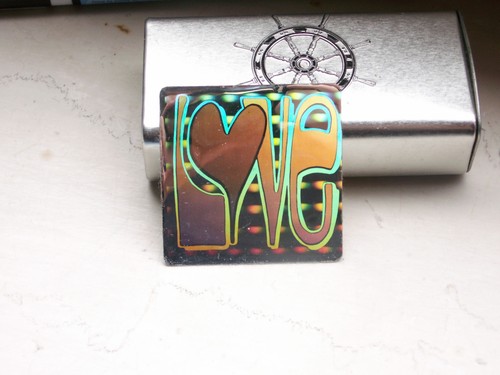 Hologramm ohne rahmen love - 1,