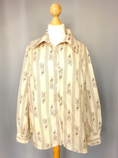 Vintage Satin Bluse gerader