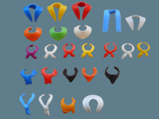 Playmobil Halstücher Kragen Klicky Auswahl uvm. Puppenhaus Western ACW Cowboy