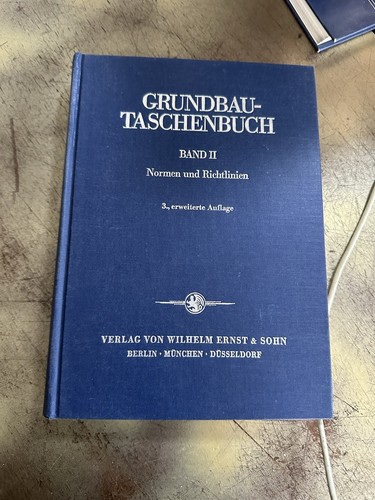Grundbau taschenbuch band - band,