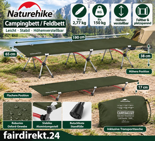 Naturehike campingbett - naturehike,