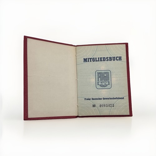 Fdgb mitgliedsbuch 1989 - mitgliedsbuch,