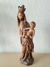 Heiligenfigur Holz Figur