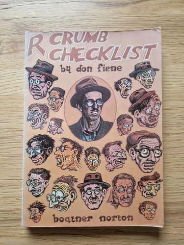 Robert crumb checklist of - robert,