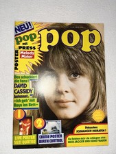Pop Heft Nr. 21/74 David Cassidy Suzi Quatro Mick Jagger Jimi Hendrix The Who