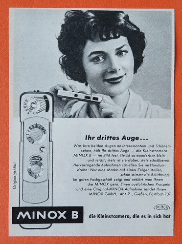 Minox mini kamera camera - minox,