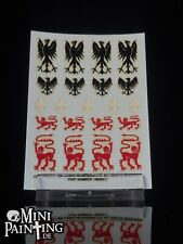 Warhammer Fantasy Bretonia Bretonnia Bretonen Decal Decals Transfer Sheets OOP 