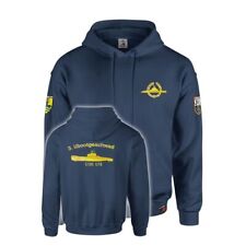 Hoodie 3 Ubootgeschwader U16 S195 U-Boot Klasse 206A Unterseeboot Wappen #46179
