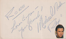 MICHAEL NADER Original Autogramm signierte Bildkarte Denver Clan