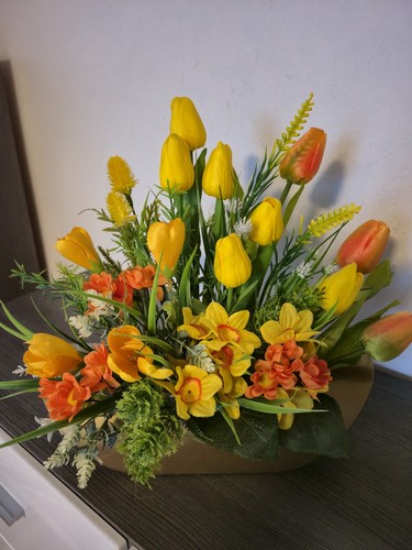 Blumengesteck kunstblumen - blumengesteck,