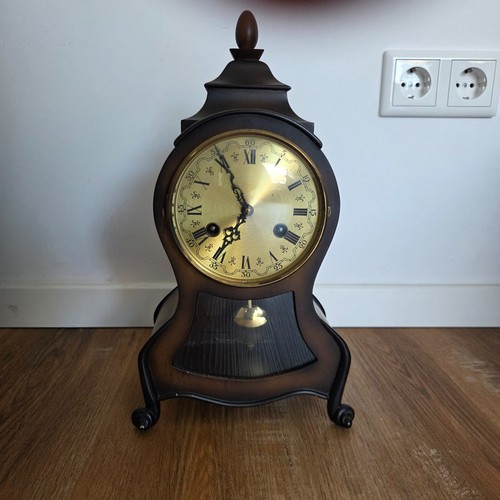 Vintage warmink tischuhr holz - warmink,