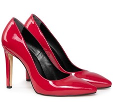 Unisex Pumps Rot Lack High