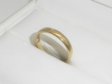 585 Gold Ring 14K Gelbgold 3,15 g Trauring Ehering Gravur RG 57 - 18,1 mm 9662