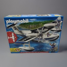 Playmobil Wasserflugzeug Polizei 4445 Von 2008 in OVP